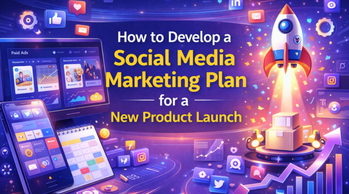 How to develop a social media marketing plan for a new product launch