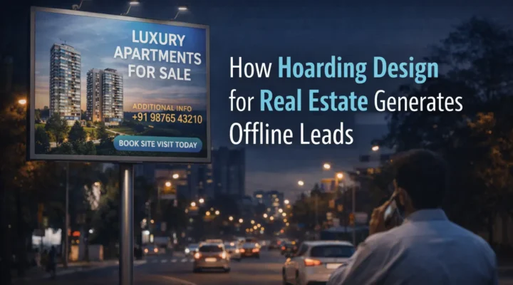 Hoarding design for real estate