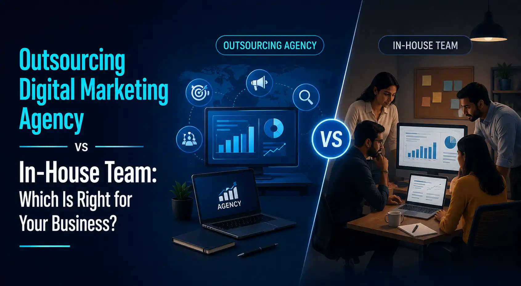 Outsourced Digital Marketing Agency vs In-House Team