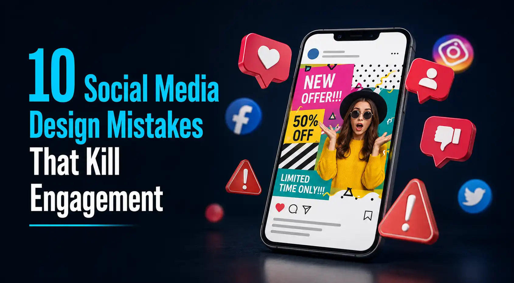 10 Social Media Design Mistakes That Kill Engagement